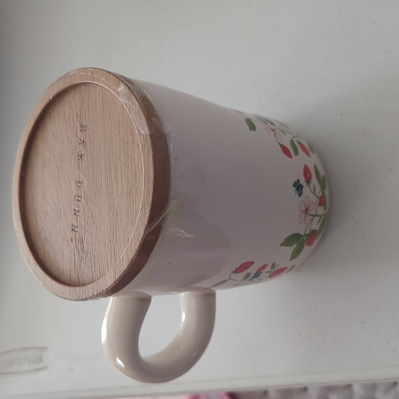 Rae Dunn Sweet Mug with Wooden Lid Coaster - Picture 2 of 5